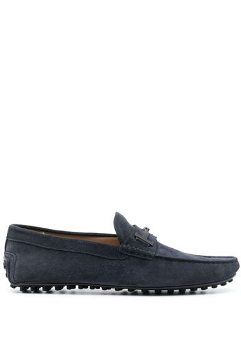 Tod's Double-T Gommino loafers - Blu