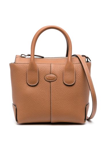 Tod's Di leather tote bag - Marrone