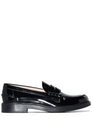 Tod's TODS RBBR SOLE PATNT MOCASIN - Nero