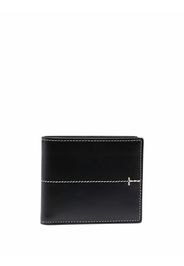 Tod's leather bi-fold wallet - Nero