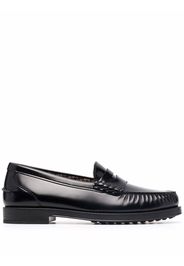 Tod's slip-on leather loafers - Nero