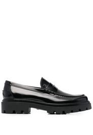 Tod's patent-leather loafers - Nero