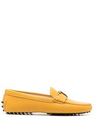 Tod's Mocassini Gommino con placca logo - Giallo