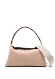 Tod's T Case logo-plaque shoulder bag - Toni neutri