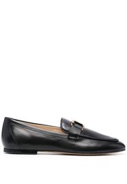 Tod's Mocassini con logo - Nero