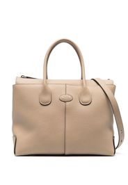Tod's Di Bag medium leather bag - Toni neutri
