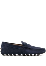 Tod's Gommino suede loafers - Blu