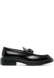 Tod's Mocassini con logo - Nero