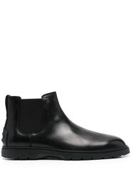 Tod's Tronchetto slip-on leather boots - Nero