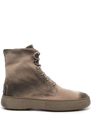 Tod's Gommino suede boots - Toni neutri