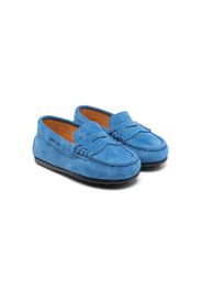 Tod's Kids Mocassini in suede - Blu