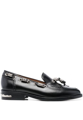 Toga Pulla AJ1230 leather loafers - Nero