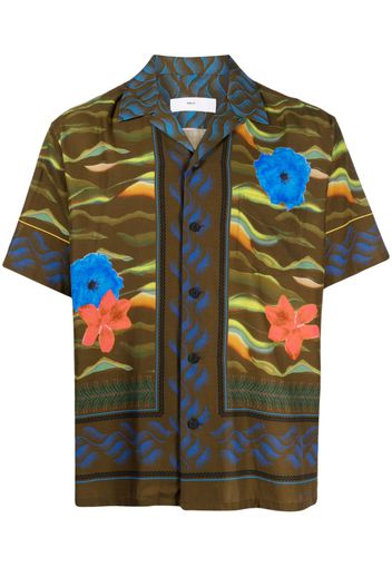 Toga Camicia a fiori - Marrone