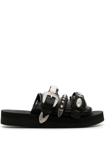 Toga stud-embellished open-toe sandals - Nero