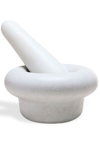 Tom Dixon Stone pestle and mortar - Bianco