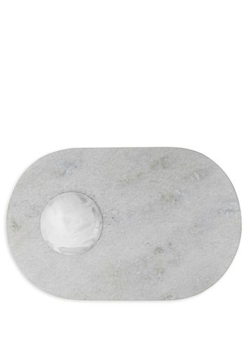 Tom Dixon Stone curved chopping board - Bianco