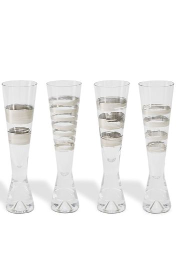 Tom Dixon Tank champagne glass set - Bianco