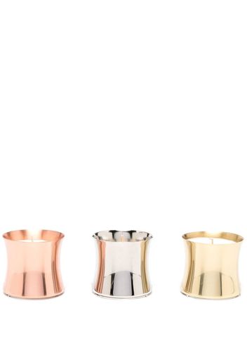 Tom Dixon Eclectic candle gift set - Argento