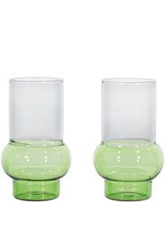 Tom Dixon Set di 2 bicchieri Chelsea - Verde