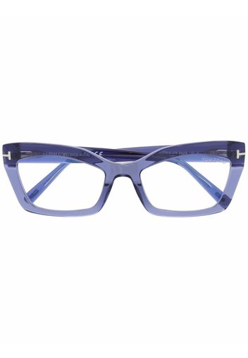 TOM FORD Eyewear Occhiali cat-eye - Blu