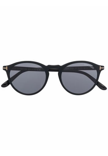 TOM FORD Eyewear Occhiali da sole tondi Aurele - Nero