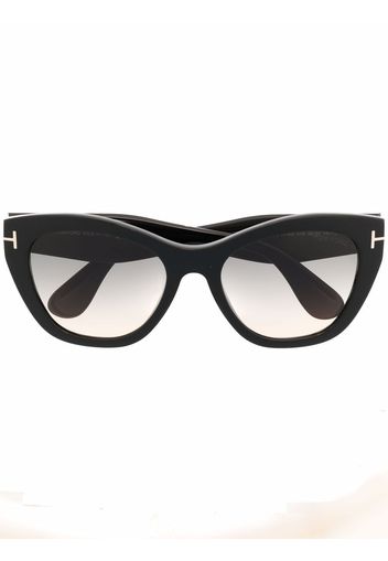 TOM FORD Eyewear Occhiali da sole cat-eye - Nero