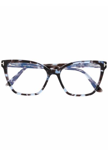 TOM FORD Eyewear Occhiali da sole cat-eye - Marrone