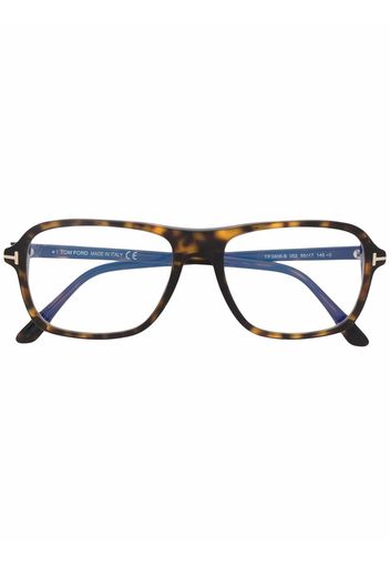 TOM FORD Eyewear Occhiali rettangolari FT5806B - Marrone