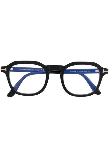 TOM FORD Eyewear Occhiali tondi - Nero