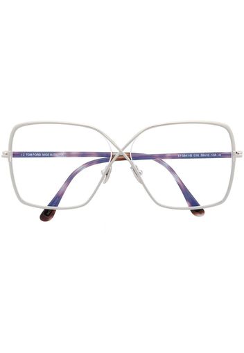 TOM FORD Eyewear square-frame glasses - Marrone