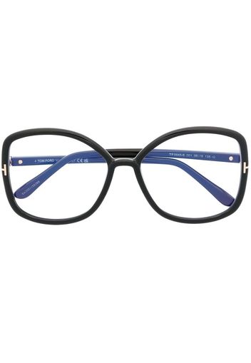 TOM FORD Eyewear FT5845B oversize-frame glasses - Nero