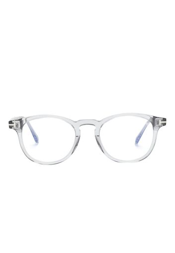 TOM FORD Eyewear pantos-frame clear glasses - Toni neutri