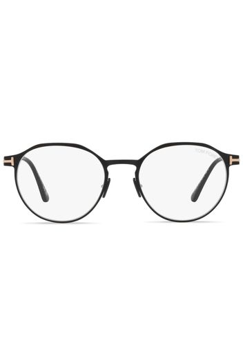 TOM FORD Eyewear round-frame raised-bridge glasses - Nero