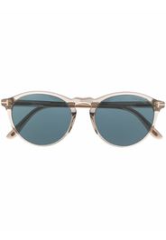 TOM FORD Eyewear Occhiali da sole tondi Aurele - Bianco