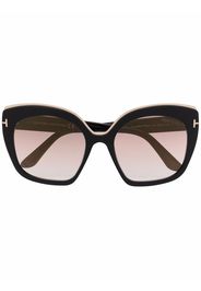 TOM FORD Eyewear oversized-frame sunglasses - Nero