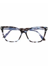 TOM FORD Eyewear Occhiali da sole cat-eye - Marrone