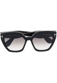 TOM FORD Eyewear Occhiali da sole oversize - Nero