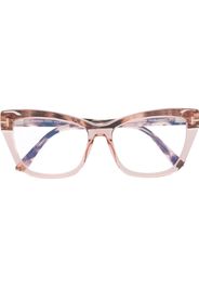 TOM FORD Eyewear wayfarer-frame optical glasses - Rosa