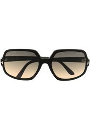 TOM FORD Eyewear Occhiali da sole Delphine oversize - Nero