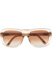 TOM FORD Eyewear Occhiali da sole Billie squadrati - Marrone