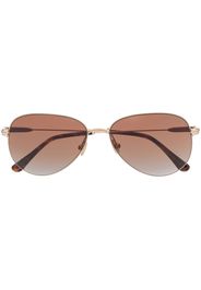 TOM FORD Eyewear Occhiali da sole Porscha tondi - Oro