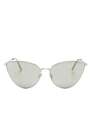 TOM FORD Eyewear Occhiali da sole oversize - Oro