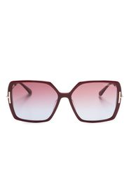 TOM FORD Eyewear Occhiali da sole squadrati - Rosso