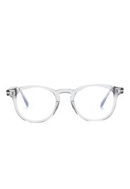 TOM FORD Eyewear pantos-frame clear glasses - Toni neutri