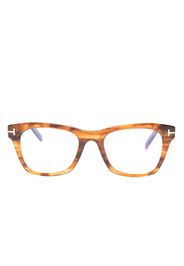 TOM FORD Eyewear square-frame glasses - Marrone