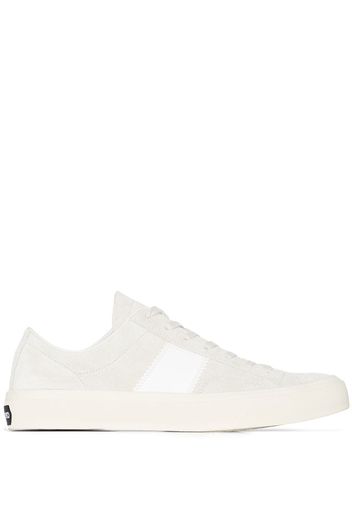 White Cambridge suede sneakers