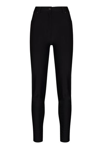 TOM FORD glossy denim skinny jeans - Nero