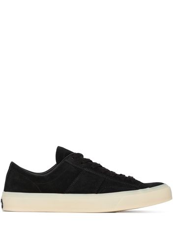 TOM FORD TOM WOOD LOW TOP BLK GUM SNKR - Nero