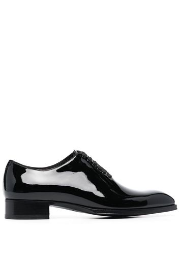 TOM FORD patent-finish oxford shoes - Nero