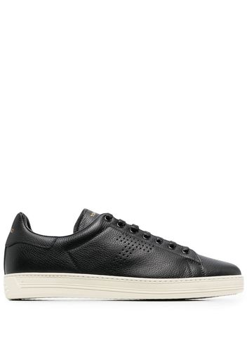 TOM FORD Warwick low-top leather sneakers - Nero